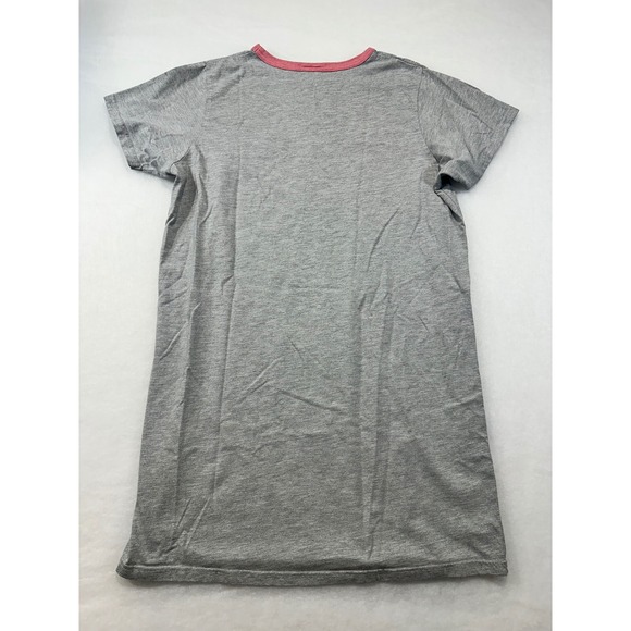 Disney Store Eeyore Star Gazing Nightshirt Gray Pink Ringer Sleep Tee Womens S/M - Picture 6 of 7